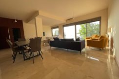 Sea And Mountain View Garden Floor For Rent In Roumieh